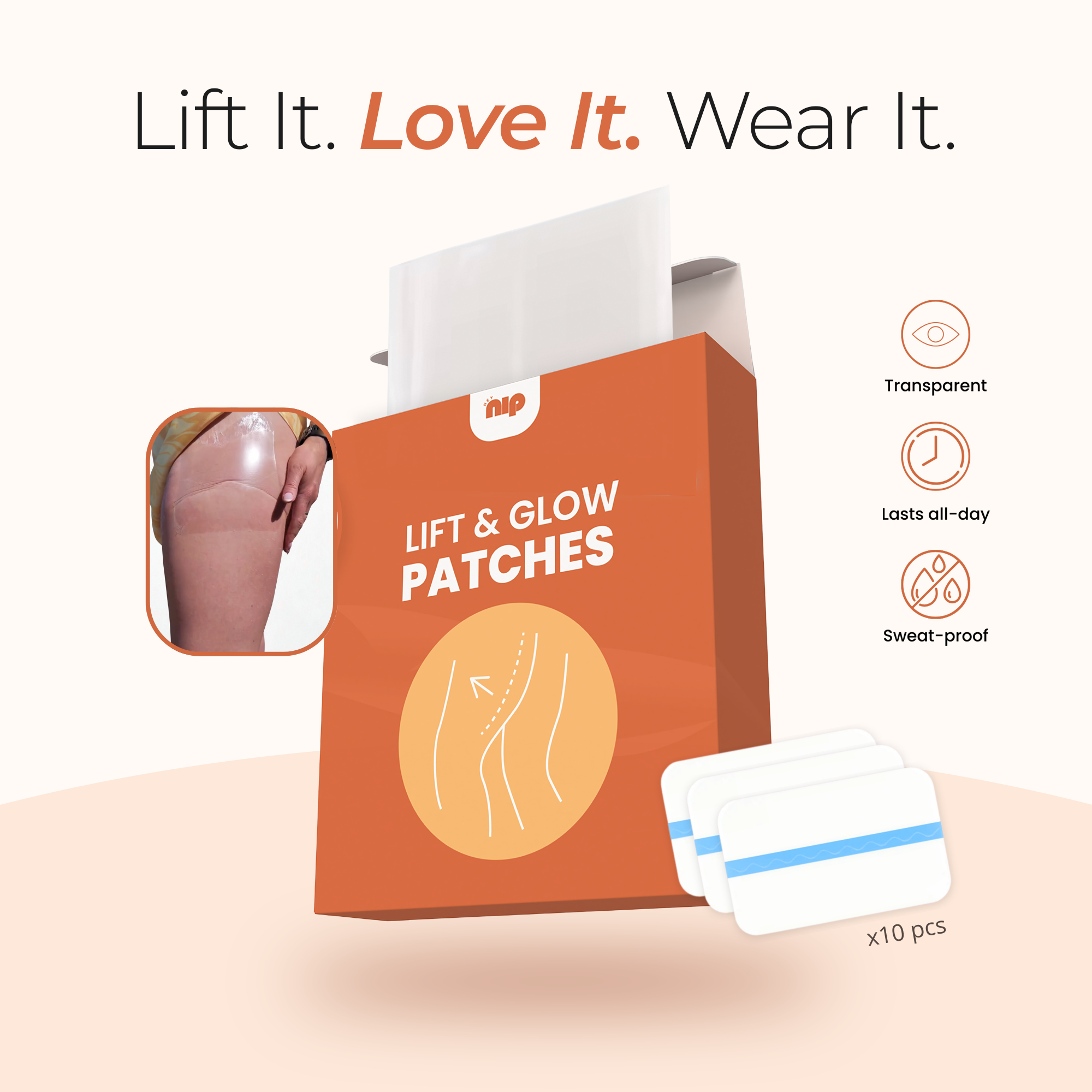 Instant Lift&Glow Invisible Patches