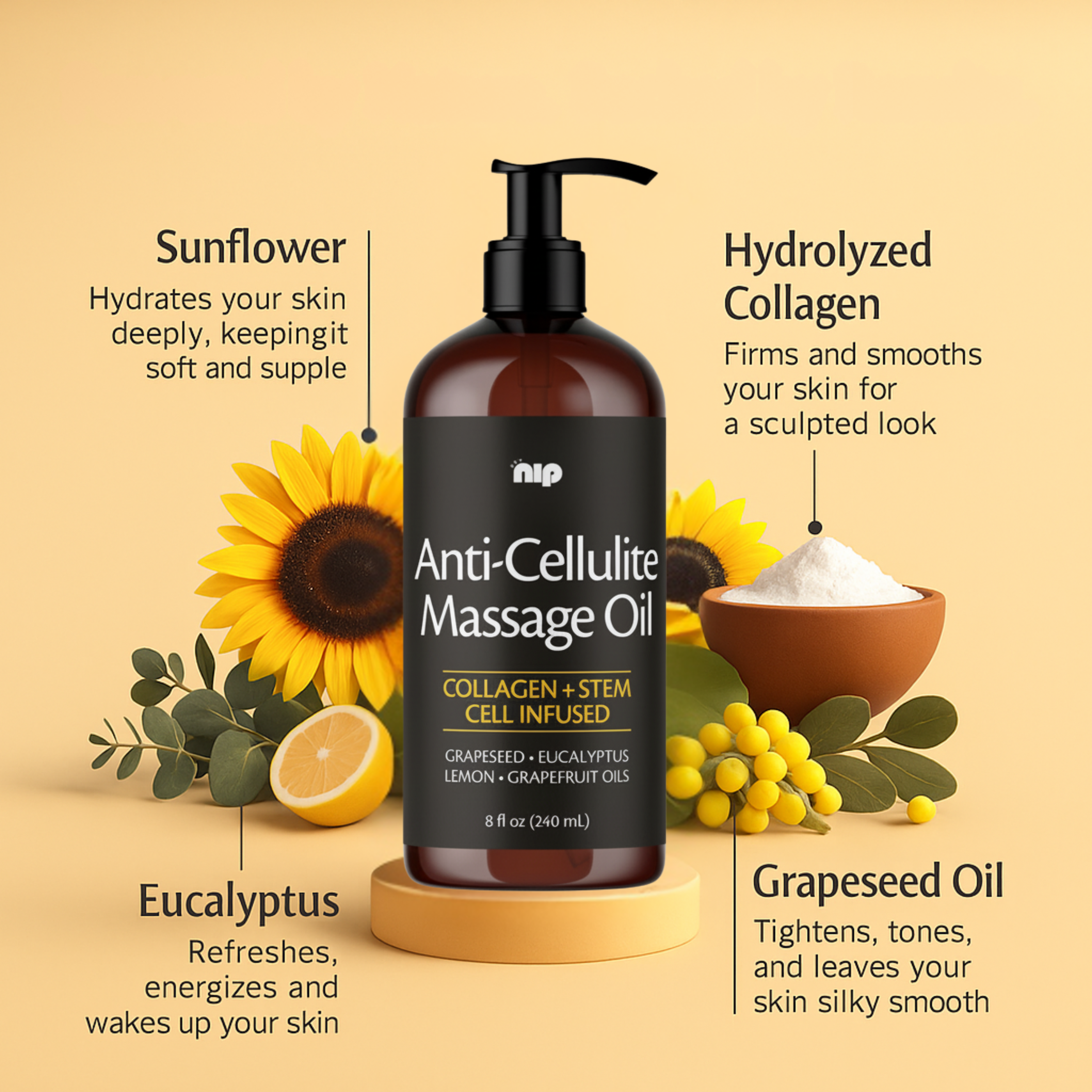 Anti-Cellulite Massage Oil