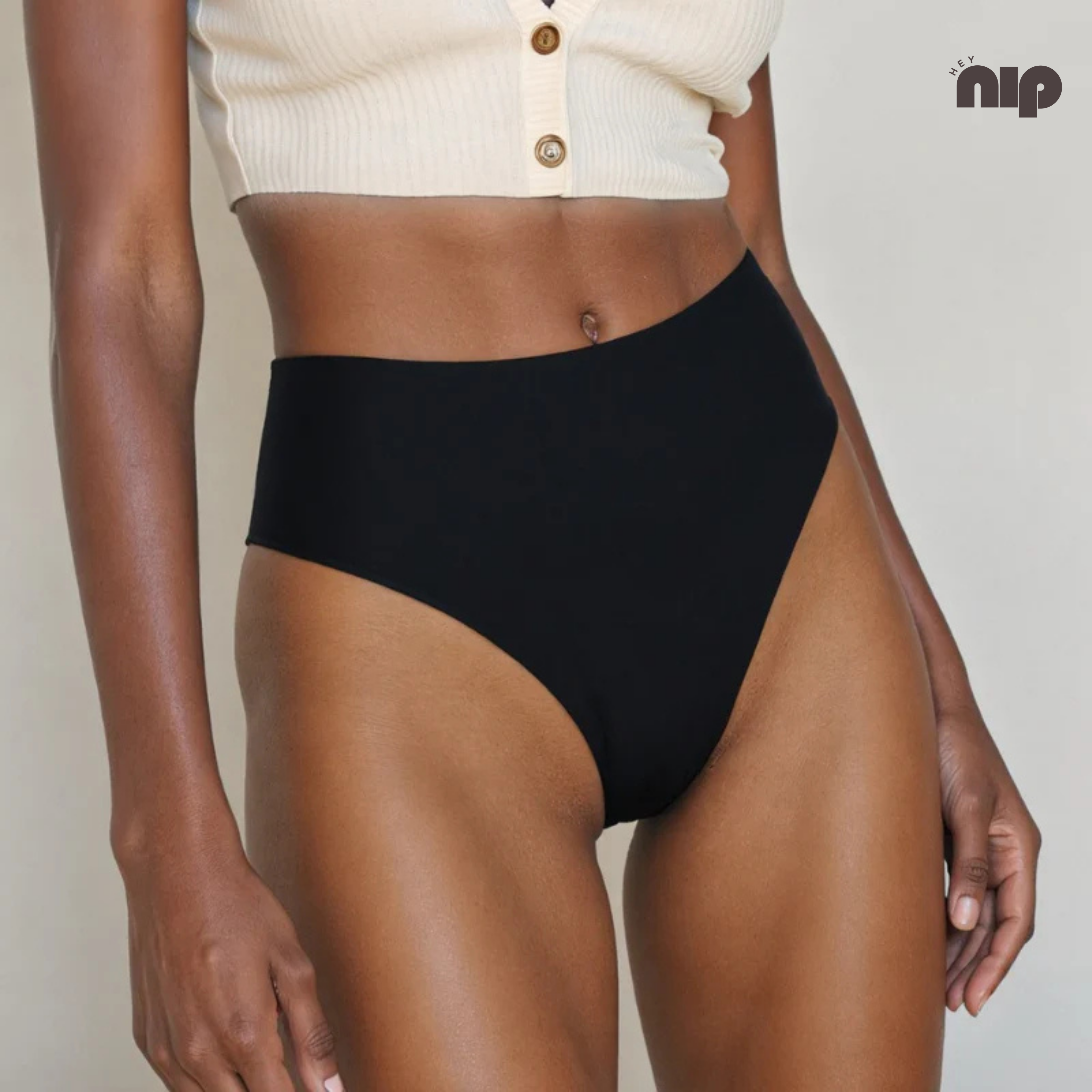 HeyNip BareSculpt™ High-Waisted Invisible Thong