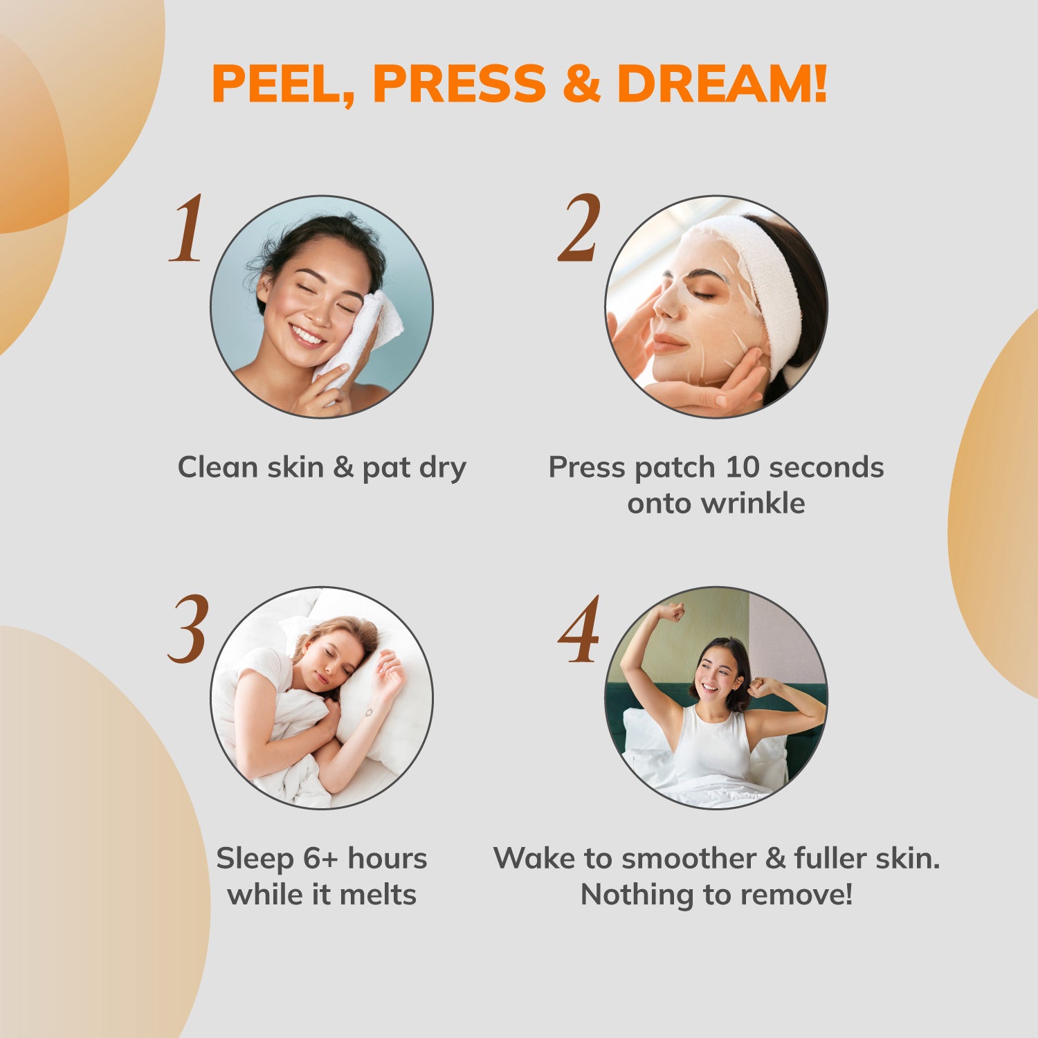Deep Collagen Melting Patches